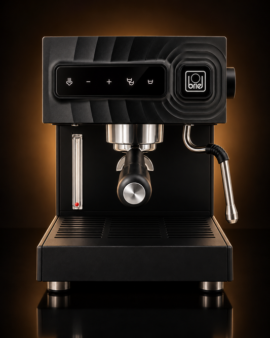Máquina de espresso Briel Mastermix Espresso preta, vista 4
