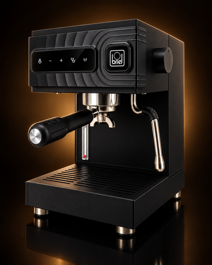 Máquina de espresso Briel Mastermix Espresso preta, vista 5